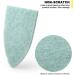 ZABEES Polishing Cleaner Window Glass Countertop Car Wash Wipe Tool With Nylon Cloth Scrub Pad Windshield Buffing Wrapping Brush 1pc Handle+5pcs Pad - Buy Online on SooperMarket.com