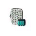 Glucology Classic Diabetes Travel Essentials - Diabetes Classic Case and 3 Pack of Pocket needle bins (Cactus Classic Case)