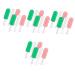 KALLORY 24 Pcs Popsicle Silicone Chew Silicone Pacifiers Braces Aligner Chewies Jaw Training Chewies Sticks 1 count (Pack of 1) As Shownx4pcs