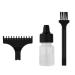 Buy Rechargeable Hair Clipper Set - Cordless Gold Metal Electric Trimmer with Guide Combs for Grooming | International Shipping Available - Buy Online on SooperMarket.com