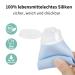 OPRET 4-Piece Silicone Travel Bottles Set - 60ml Leakproof Refillable BPA-Free Containers for Shampoo & Cream - TSA-Approved in Blue Green Pink & Gray - Buy Online on SooperMarket.com