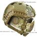 MH Tactical Fast Helmet with Foldable Ear Protection, Half Face Mesh Mask and Goggles Set - CP | Ideal for Airsoft, Paintball, CS Game - Buy Online on SooperMarket.com