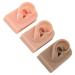 3-Part Soft Silicone Ear Model - Flexible & Reusable Right Ear in 3 Colors | Ideal for Teaching & Demonstrations - Buy Online on SooperMarket.com