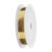Healeved 3pcs Copper Wire Bead Stringing Wire Metal Material Metal Beading Wire Hand Decor Diy Jewelry Beading Wire for Jewelry Metal Bracelet Wire Flexible Beading Wire General Crafts Nail Goldenx3pcs mediumx3pcs - Buy Online on SooperMarket.com