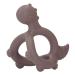 Baby Toddler Teethers Silicone Dinosaur Shape Teething Chew Toy for Newborn (Light Gray) - Buy Online on SooperMarket.com