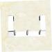 Cabilock 2pcs Over Door Towel Rack Metal Cloth Hooks Over The Door Hook Coat Hook Clothes Hook On The Door 21.3*12.4cmx2pcs As Shownx2pcs - Buy Online on SooperMarket.com