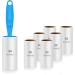 Flintronic 630 Leaves Extra Sticky Lint Roller - Ultimate Pet Hair Remover for Clothes Beds & Carpets - 7 Pack Lint Rollers for Dogs & Dust - Buy Online on SooperMarket.com