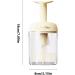 Foam Maker for Face Wash - Transparent Manual Facial Cleanser Foamer Type - Fine Foam Skincare Cleaner Tools for Face Cleanser Shampoo Shower Gel Deep Cleansing Light Yellow - Buy Online on SooperMarket.com