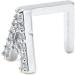 Capital Letter A Single Hip Hop False Tooth Halloween Festival Hip Hop Tooth Decoration Accessory (Silver Color) - Buy Online on SooperMarket.com