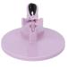 Nail Polish Bottle Holder Nail Polish Fixing Clip Auxiliary Reclining Nail Painting Tools Wearable Nail Polish Bottle Holder for Nail Salons(Pinkish Purple)