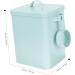 ORFOFE Box Dispenser Washing Laundry Laundry Bucket Softener Beads Iron 1 count (Pack of 1) Light Green - Buy Online on SooperMarket.com