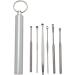 Stainless Steel Ear Curette Picks Removal Kit with Storage Box - Home, Outdoor, Travel - Buy Online on SooperMarket.com