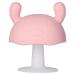 Silicone Mushroom Teething Toy for Infants 4+ Months - Pink - Buy Online on SooperMarket.com