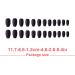 Dajidafu 1 Set Nails for Women Frosted Long Artificial Matte Fingernails Decals Wraps Full Cover Ballerina Gifts Manicure Kit Type 15 - Buy Online on SooperMarket.com