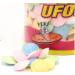 Frisia UFO Sour Mix - Flying Saucers Candy 375g Jar - Apple Strawberry Orange Lemon Flavors - Gluten-Free & Vegan Treat Sold by Swiss+ - Buy Online on SooperMarket.com