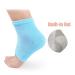 3 Pairs Gel Socks for Heel Protection & Moisturizing | Silicone Heel Spur Bandage for Dry Cracked Feet - Buy Online on SooperMarket.com