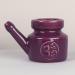 Floahazz 350Ml Ceramic Neti Pot Nose Cleaning Pot Durable Leakproof Spout Pot for Nasal Rinsing Nose Washing Men Women Purple - Buy Online on SooperMarket.com
