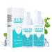 Teethaid mouthwash tethaid mouthwash tooth whitening foam toothpaste whitening foam toothpaste ultra-mousse foam natural peppermint toothpasta foam (2 pieces)