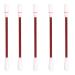 ulafbwur Cotton Swabs 5pcs One-time Disinfection Cotton Buds Iodine Inside for Travel Outdoor Sports