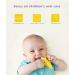 Organic BPA-Free Banana Teether for Baby Teething Relief | Soft Silicone Baby Toothbrush Toy | Soothes Sore Gums | Oral Hygiene for Infants & Toddlers - Buy Online on SooperMarket.com