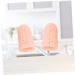 Healeved Silicone Gel Toe Sleeve Protectors - 18 Pairs/12pcs Anti-Friction Toe Covers - Skin Color - 4.5X2.1 cm - Buy Online on SooperMarket.com