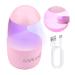 Saviland Mini Nail Lamp - Portable U V Light for Nails Quick Curing Nail Dryer Mini U V LED Lamp for Gel Nails, Gel X Nail Lamp Mini U V Nail Light for Nail Art Gel Nail Polish Home & Nail Salon DIY