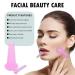 KRISMYA 4 Pcs Facial Cupping Set - Silicone Massage Cups for Face, Neck, Back & Eyes | Anti-aging Beauty Tool for Body Facial Care - Pink - Buy Online on SooperMarket.com