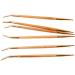 Tiuimk GUJHUI TA Double-ended Bamboo Handle Eyeliner Brush-16x0.5x0.5cm - Buy Online on SooperMarket.com