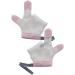 Kisangel 5 Pairs Infant Anti-Scratch Thumb Mesh Mittens - Breathable No Eating Gloves for Baby - 12.5X7CMx5pcs - Buy Online on SooperMarket.com