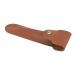 PATIKIL Leather Razor Protective Case Double Edge Razor Protection Sheath Shaving Device Protective Case for Travel Brown