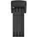 Abus folding lock Bordo granite 6500K with SH lock holder - bicycle lock with Xplus cylinder for high manipulation protection - Abus -security level 15 - length 120 cm black 120 cm black
