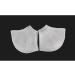 Milists Silicone Heel Protectors - Open Toe Slide-Resistant Socks for Cracked Heel Repair - Unisex Gel Sleeve - White - Buy Online on SooperMarket.com