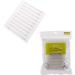 Yiwann Cotton Swabs - Disposable Double Ended Cotton Buds Individually Wrapped 100 Count - Portable Travel Essentials for International Shipping - Buy Online on SooperMarket.com