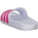 Adidas Unisex Kinder Adilette Aqua Slides - Kids Sandal 29 EU - Ftwr White/Real Magenta | International Shipping Available - Buy Online on SooperMarket.com