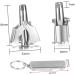 Housoutil Nose Hair Trimmer Set - Precision Scissors & Clipper for Grooming | Best Nose Hair Removal Tools - Buy Online on SooperMarket.com