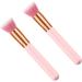 BELLIFFY 2pcs Professional Makeup Brush Makeup Application Highlighter Brush Fine Bristles Blush Brush - Buy Online on SooperMarket.com