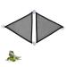 NA 2 Pcs Lizard Hammock Lounger Bearded Dragon Hammock Reptile Vines Hammock Black Reptile Hammock for Geckos Reptile Lizard