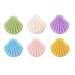 FRCOLOR Facial Sponge Face Washing Puff 6pcs s Cleansing Sponge Konjac Sponge Cleaning Pad Face Natural Konjac Sponge Facial Face Cleansing Sponge Facial