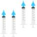 Healeved Ear Cleaner 5pcs - Ear Wax Removal & Irrigation Syringe Set - Buy Online on SooperMarket.com