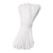 GenericDEFGHIJ 50Yard 1/4 Inch Elastic Bands  White Elastic Cord for Sewing  Soft Ear Elastic Rope Loop String for DIY Knit Crafting
