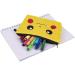 PREMYO Yellow Cosmetic Bag - Small Makeup Bag for Women & Pencil Case | Stylish Handbag Essential - Buy Online on SooperMarket.com