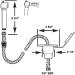 Scandvik 10055P Recessed Transom Shower - High-Quality Solution for Convenient Onboard Showering - Buy Online on SooperMarket.com