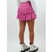 LAEMILIA Elastic Waist Floral Print Mini Skater Skirt XL - Rose Red - Buy Online on SooperMarket.com