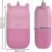 Ice Roller for Face - Portable Silicone Skin Care Tool | Reusable Ice Facial Roller to Brighten & Reduce Fine Lines (Pink - Buy Online on SooperMarket.com