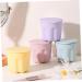 Mikinona 2 Sets Pp Washing Bowl Beauty Brush Scrubber Bowl Cleaning Bowl Cosmetic Brush Cleaning Mat Makeup Brush Makeup Tool Cleaner Silica Gel Cleaning Supplies Portable 8.5x8CM As Shown - Buy Online on SooperMarket.com