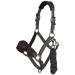LeMieux Vogue Fleece Headcollar & Leadrope Halter - Cob Burgundy/Navy | International Shipping - Buy Online on SooperMarket.com