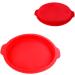 IMIKEYA 1pc Non Stick Nonstick Red Silicone Cake Mold Cookie Mold Baking Pan Silicone Molds Round Cake Pan Silicone Gummy Molds Silicone Baking Mold Silicone Mold for Cake Pizza Bakeware 31 X28.5CM Red - Buy Online on SooperMarket.com