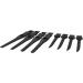 GFDesign Electric Shaver Cleaning Brushes - Set of 8 Black Nylon Bristle Razor Cleaner with PP Handle - Buy Online on SooperMarket.com