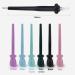 Silicone Eyeliner Brush with Eyeliner Cream Set - Reusable Eye Liner Tool Waterproof Easy to Operate Makeup Aid Tool (Purple) - Buy Online on SooperMarket.com