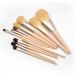 Buy DFHBFG 12-Piece Wooden Handle Makeup Brush Set | Premium Powder Shadow & Eyebrow Brushes | International Shipping Available - Buy Online on SooperMarket.com